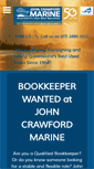 Mobile Screenshot of johncrawfordmarine.com.au